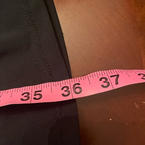 H by Halston, front twist knot dress, black, size small - Picture 7 of 8